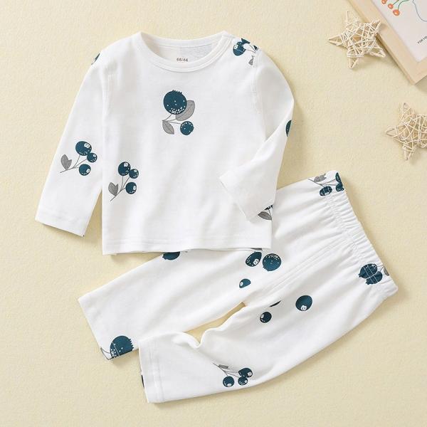 Printed 100% Cotton New Born Newborn Toddler Girls' Clothes Baby Girls Clothing Sets
