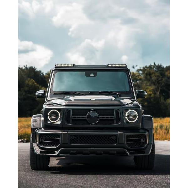 G500 G63 Mercedes Sprinter Body Kit VOS Style Diy Front Lip Spoiler Wheel Arch