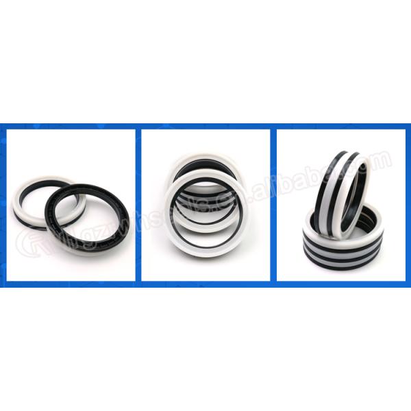 Sello hidráulico del ajustador de la pista del OHMIO del sello del pistón del color blanco negro