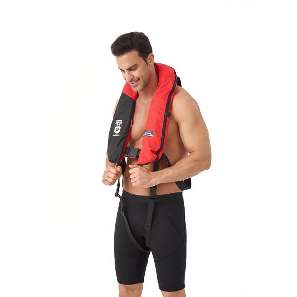 DHI-CQYB-II Oxford + TPU Inflatable Life Jacket