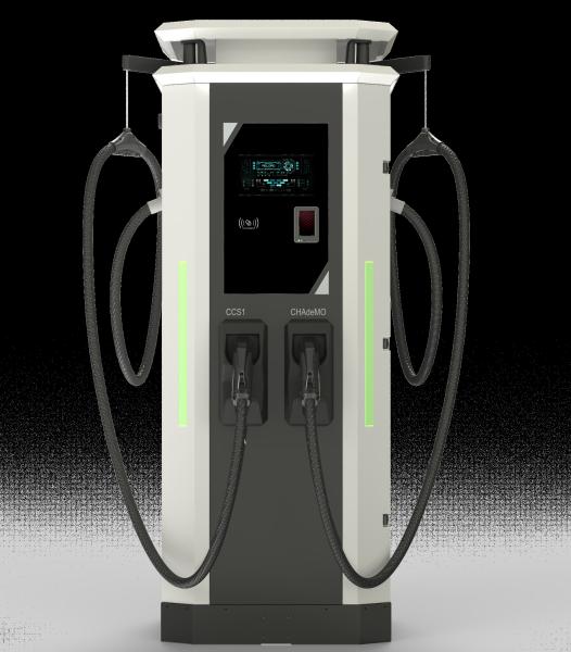 Hot Sell Commercial 120kw OCPP1.6J Floor Mounted DC Electric Vehicle Charger