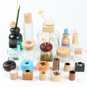 オーダーメイドサイズ 豪華な木製の香水瓶蓋 耐久性のあるロープディフューザーキャップ 環境に優しい