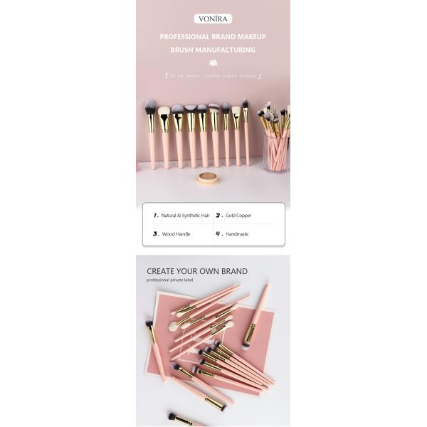 High Grade Synthetic Hair Makeup Brushes Set Collection Custom Logo 27 Pieces