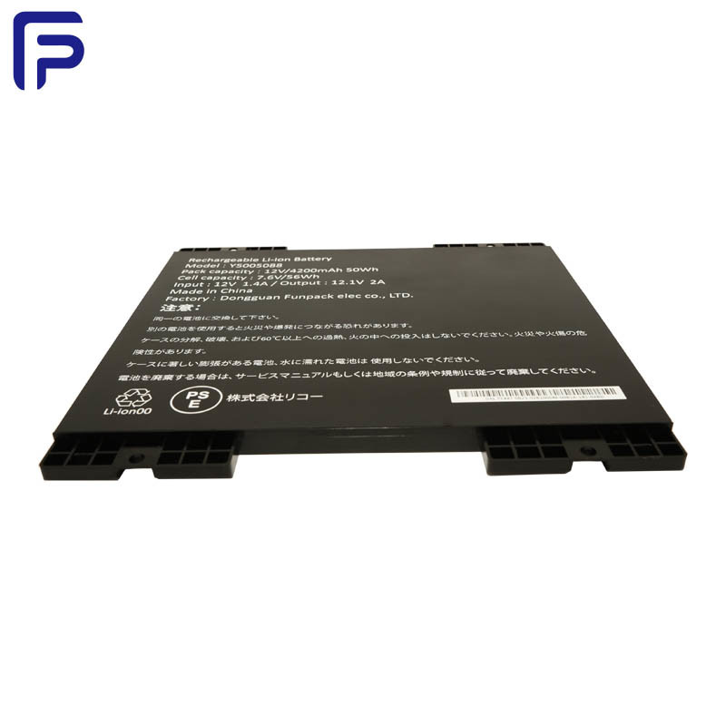 Батарея полимера мешка ультра тонкая с емкостью PCB 7550mAh 7400mAh
