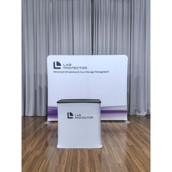 10X10FT Trade Show Portable Booths Polyester Fabric 10x10 Display Booth