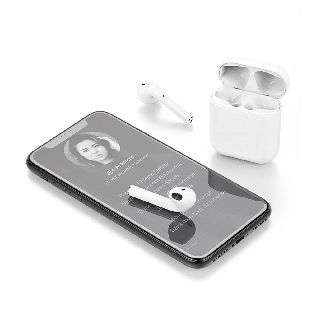 Handsfree Wireless Charging Earbuds , Bluetooth 5.0 Earphone FCC CE Certificate
