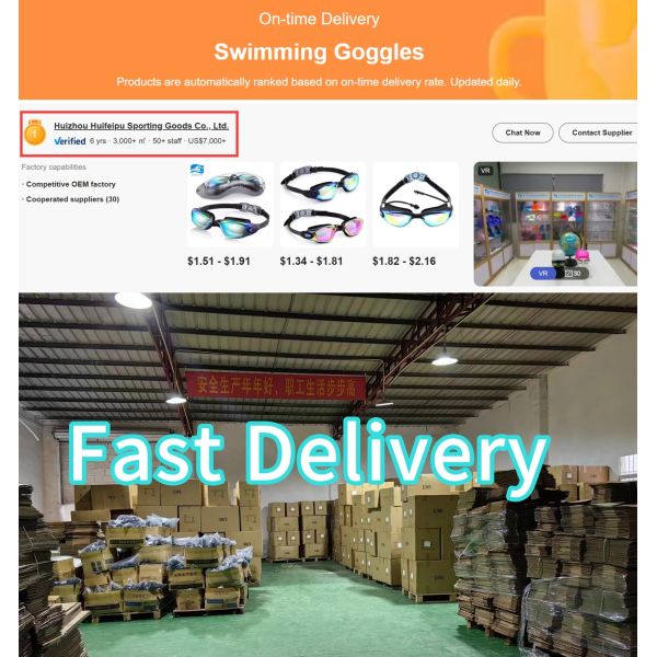 Fog Resistance Children Swimming Goggles With Rainbow Plating Lenses For Youth