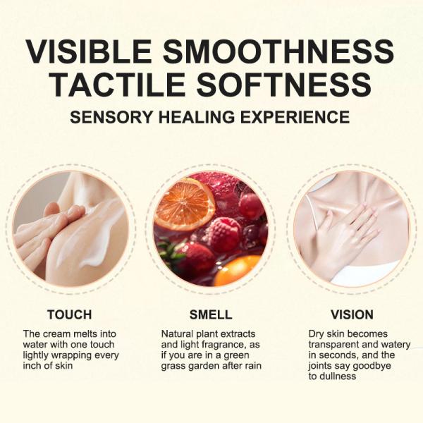 Loción hidratante para la piel para aliviar la descamación para el cuidado diario