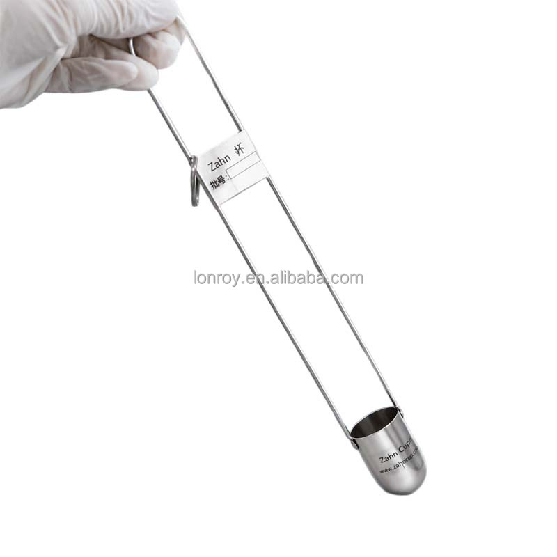 ASTM D4212 Zanh Cup Dip Flow Cup Spray Paint Viscosity Tester Zahn Viscosity Cup Ink Coating Viscometer Handheld Viscosity Meter