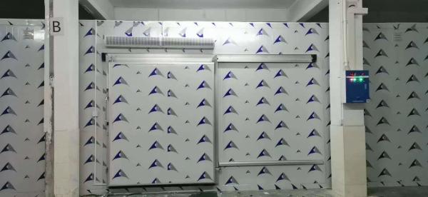 Armazém Alimentos Armazém Frio Caminho de Entrada Congelador Armazém Frio Remoto