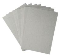 3 mm de carton laminé de carton de livre liant gris carton d'épingles gris carton