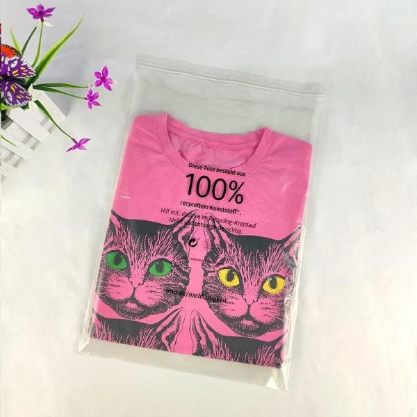 Saco de reciclagem de roupas de moda 30 Micron 40 Micron 50 Micron