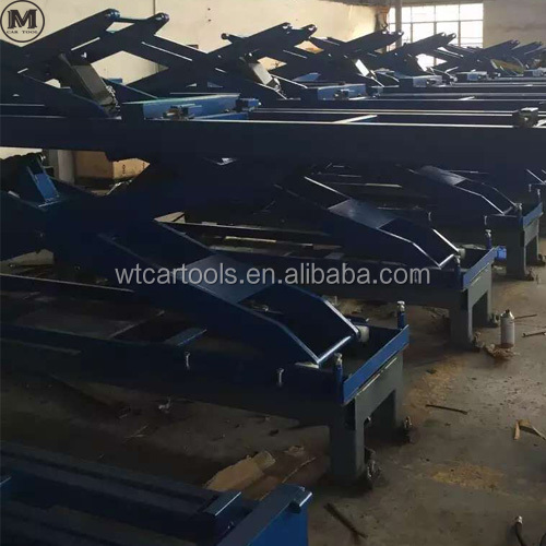 Tipo de elevador de automóvil portátil hidráulico personalizado con alineación de ruedas