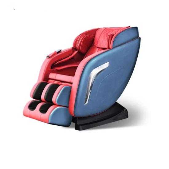 SL Shape Rail 4D Massage Chair 6 Back  Kneading 3d Zero Gravity Massage Chair