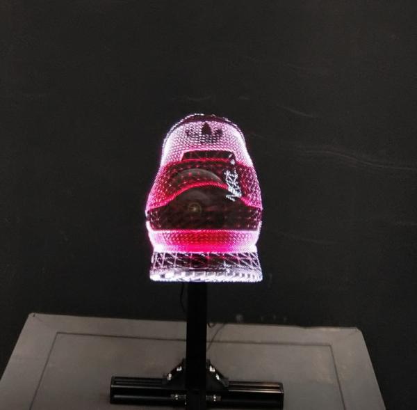 Advanced 3D Hologram LED Fan For Shopping Mall / Cloth Store / Restaurant