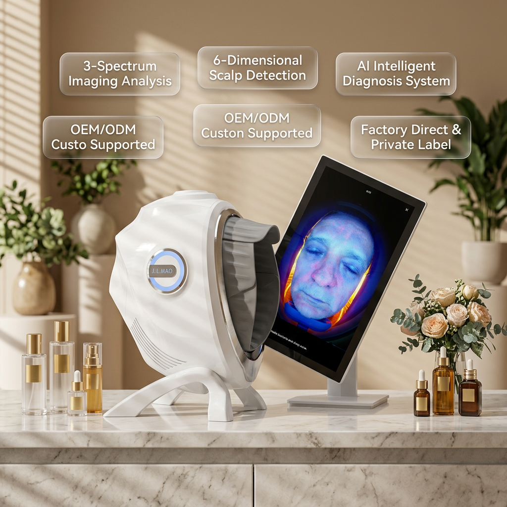 Skin Analyzer M8 AI Powered Facial Skin Diagnostic System Designed to Enhance Client Consultations and Increase Treatment Sales