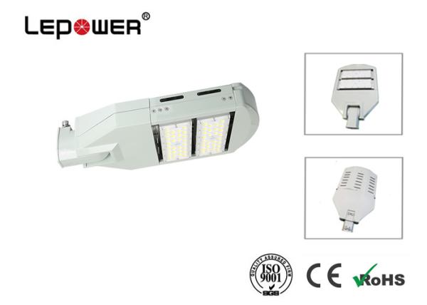 Customized Commercial LED Parking Lot Lights , AC 100 - 277V 50 / 60Hz LED Parking Lot Fixtures