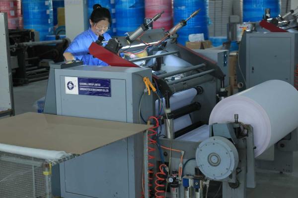 Fully Automatic Thermal Paper Slitting Machine for Cash Register Rolls - 900mm Width