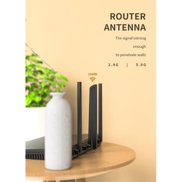 Banda doble 3G 4G LTE 5dBi Modem de paleta plana WiFi Antena Diseño ligero 25g Peso