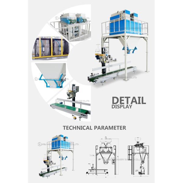Weighing and Packaging Corn Silage Packing Machine for 1kg to 5kg Range