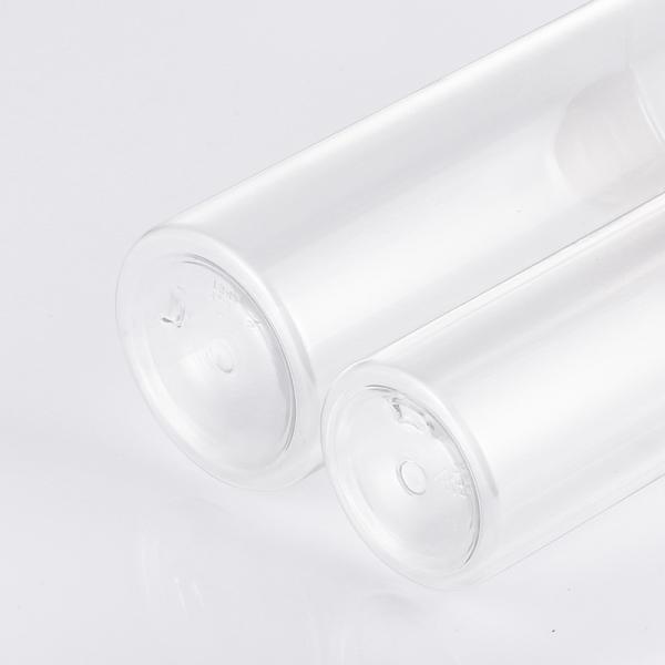 Hot stamping Plastic Screw Top Bottles 55mm diameter for makeup remover