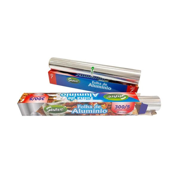 Food Take Away Silver Foil Wrapper Customize Aluminium Foil Sheets for Baking Paper