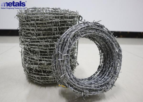 Electro Galvanized BWG12x12 Barbed Concertina Wire for Security Fencing