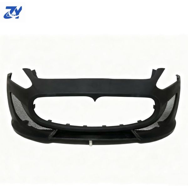 Suitable for Maserati GT GC GTS Modified DMC Front bar Semi-carbon Fiber Front Face Front Bumper Large Enclosure