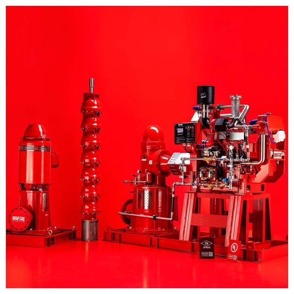 UL/FM Vertical Turbine Fire Pump 2000GPM NFPA Compliant Fire Protection Solution