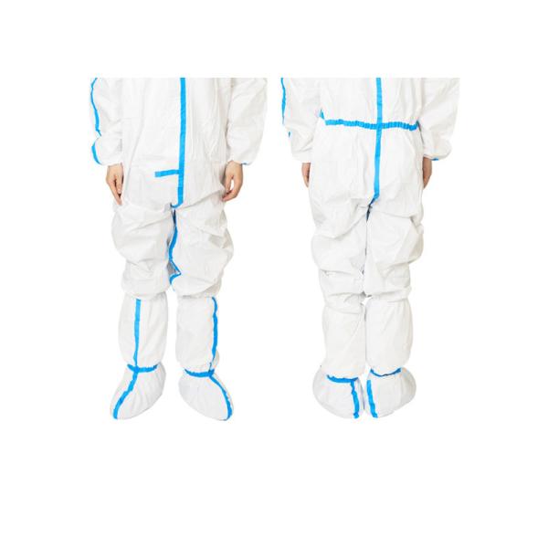 Устранимый медицинский защитный ботинок покрывает не сплетенную эластичную крышку ноги Drawstring