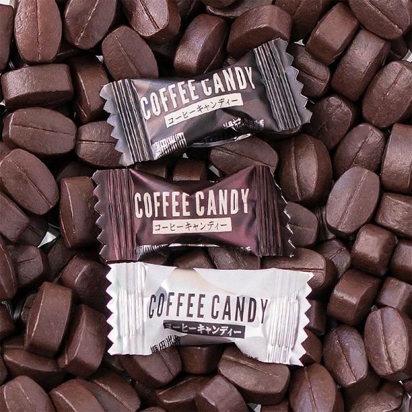 Coffee Candy Wholesale Custom Personal Label Bulk Chewable Pressed Tablets 2.5Kg/Bag Coffee Bean Candy Sweet Taste Multi-Colored