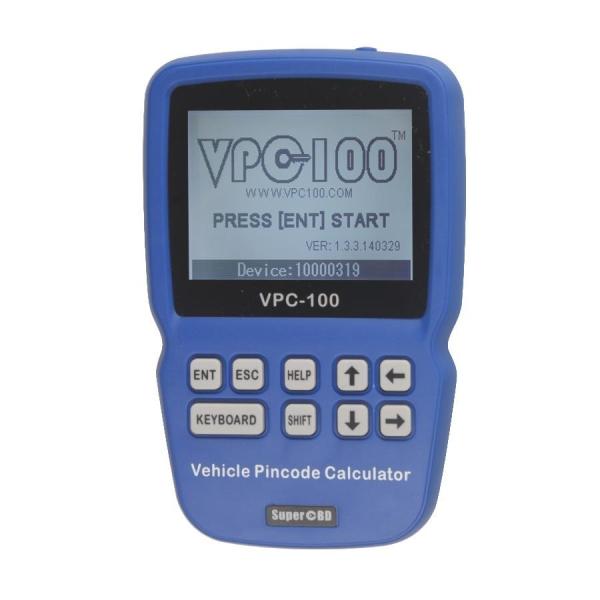 Hand-Held English Car Key Programmer , VPC-100 Pin Code Calculator