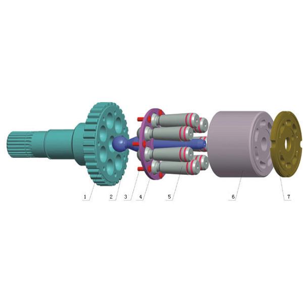 Hydraulic Pumps And Motors KOMATSU PC200-7 SWING MOTOR