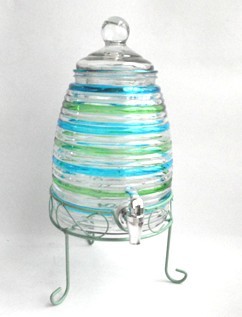 glass juice / beverage dispensers