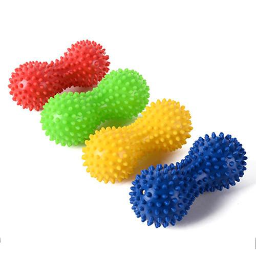Peanut Shape Spiky Massage Ball Foot Trigger Point Body Stress Relief Massager