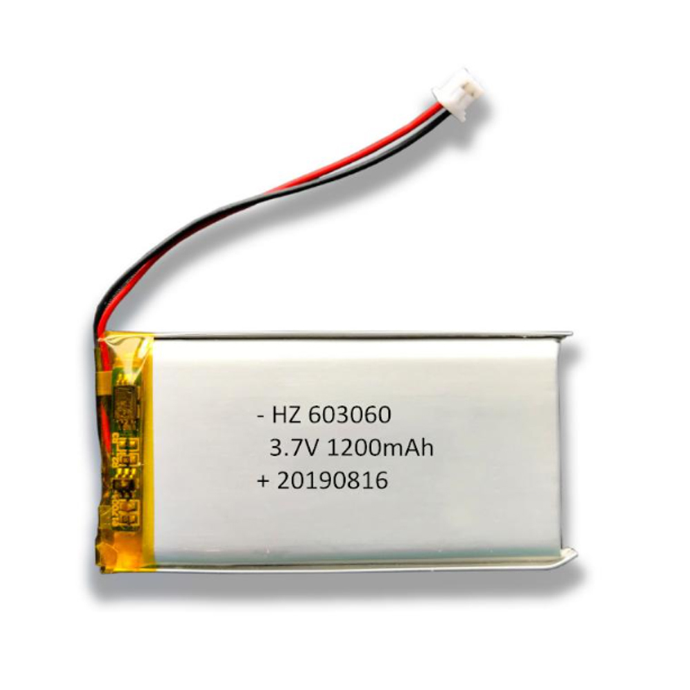 HZ603060 1200mAh 3.7V Li Polymer Battery Rechargeable Li-ion Lipo Cell For GPS Tracker