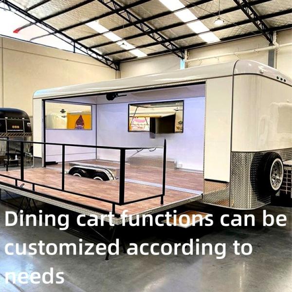 Large Capacity Mobile Food Truck Trailer for Versatile and Full Functionality Sales