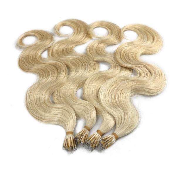 Fácil manutenção Extensão de cabelo humano para mulheres 180% Densidade Perucas retas Extensões de anel de halo