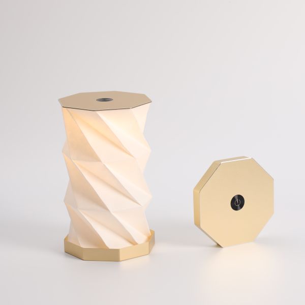 Multicolor Rotating Moodoo Origami Paper Box Lamp Foldable Adjustable