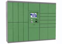 Le casier intelligent vert de blanchisserie avec l'option de caméra de sécurité, l'opération simple et contrôlent