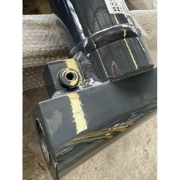 Custom Double Acting Hard Chrome Plated Steel Pivotally Mounted Steering Hydraulic Cylinder
