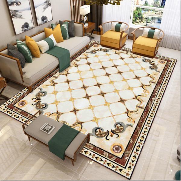 O assoalho antigo europeu da sala de visitas atapeta o tapete de 80*120cm sob o sofá