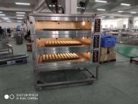 forno de 1300kg 400*600mm Tray Bread Baking Electric Rotary