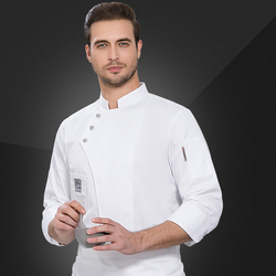 Cozinheiro chefe cabido mulheres Coat da cozinha da barra do traje do restaurante do serviço do OEM