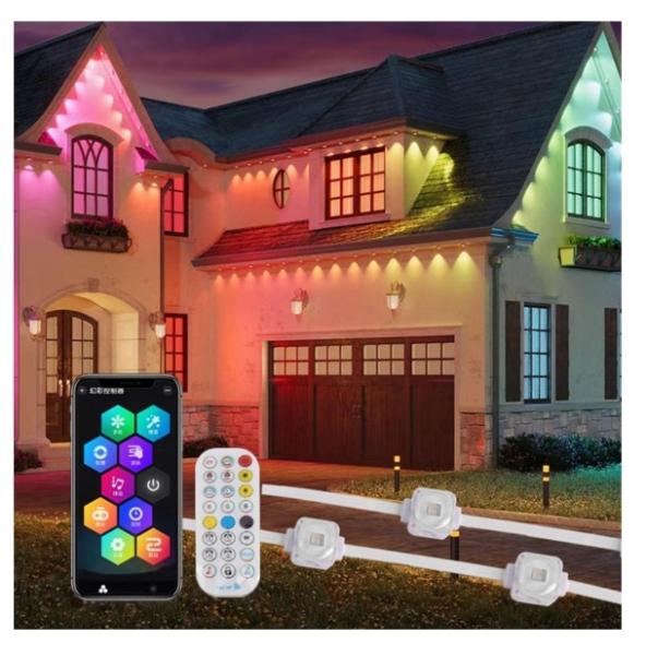 Iluminação de Natal RGBW Lâmpadas de Natal LED