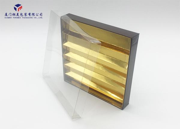 Super Clear PET Cover For Paper Box Plastic Retail Packaging Boxes 17.8X17.8X2cm