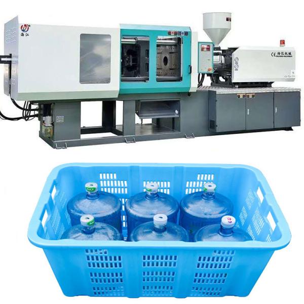 Machine d'injection plastique automatique à chauffage infrarouge avec système de contrôle Techmation
