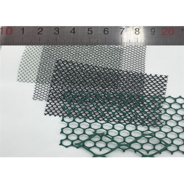 rede protetora plástica flexível do polietileno do furo sextavado de 15mm
