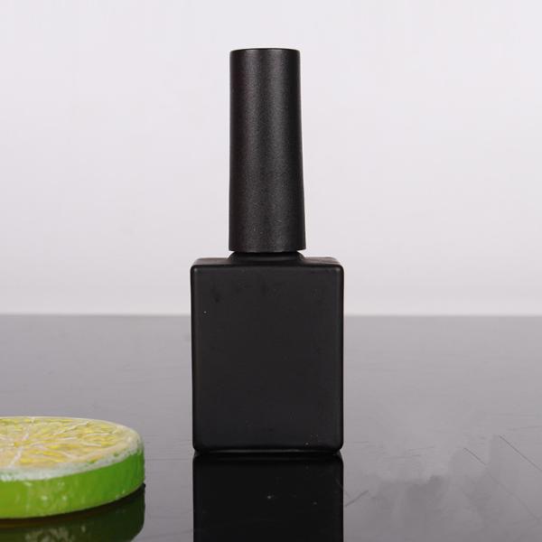 Garrafa cosmética do vidro UV do óleo do verniz para as unhas dos fabricantes da garrafa de vidro do gel com escova
