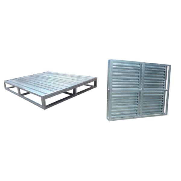 A01: Plastic Spraying Steel Pallet Single Deck Steel Pallet Metal Pallet